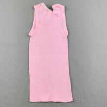 Load image into Gallery viewer, Girls Target, Baby, pink ribbed cotton singlet top, EUC, size 0000