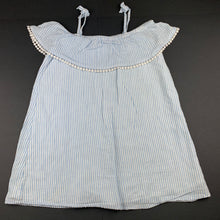 Load image into Gallery viewer, Girls H&amp;T, lined lightweight cotton casual summer dress, GUC, size 6, L: 59cm approx