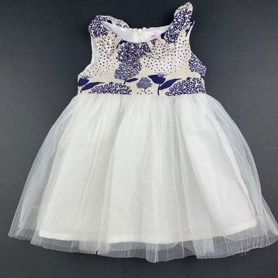 Girls Max Girls, tulle tutu party dress, FUC, size 1, L: 46cm approx