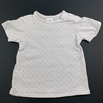 Girls Target, stretchy t-shirt / top, flowers, GUC, size 00,  