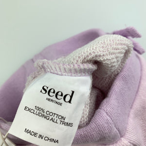 Girls Seed Baby, lilac cotton shorts, elasticated, NEW, size 0000,  