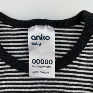 Unisex Anko Baby, lightweight cotton bodysuit / romper, EUC, size 5,  