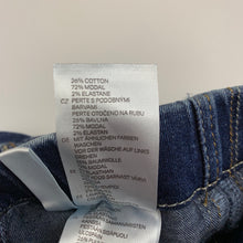 Load image into Gallery viewer, Girls H&amp;M, stretch denim leggings / jeggings, elasticated, Inside leg: 52.5cm, EUC, size 6,  