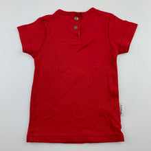 Load image into Gallery viewer, Boys Sooki Baby, red cotton t-shirt / top, racing cars, EUC, size 0,  