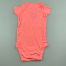 Load image into Gallery viewer, Girls Carter&#39;s, soft feel bodysuit / romper, daddy, GUC, size 00,  