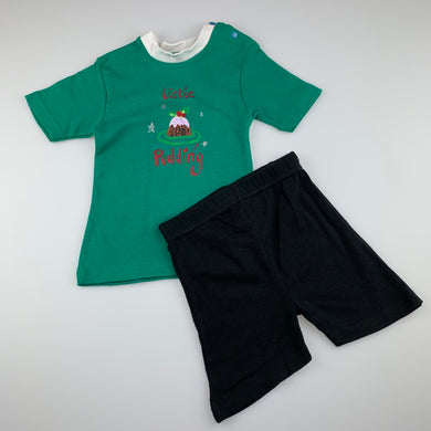 Unisex Nutcraker, Christmas cotton t-shirt & shorts set, EUC, size 1,  