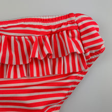 Load image into Gallery viewer, Girls Seafolly, striped swim bottoms, GUC, size 2,  