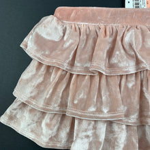 Load image into Gallery viewer, Girls Epic Threads, tiered silver pink skirt, elasticated, NEW, size 2,  