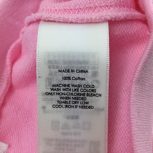 Load image into Gallery viewer, Girls Ralph Lauren, pink cotton track / sweat pants, EUC, size 6 months