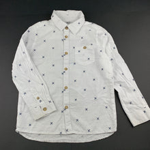 Load image into Gallery viewer, Boys Anko, linen / cotton long sleeve shirt, GUC, size 6,  