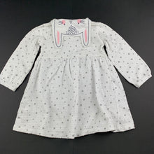 Load image into Gallery viewer, Girls Sprout, adorable stretchy long sleeve dress, EUC, size 0, L: 