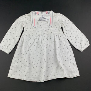 Girls Sprout, adorable stretchy long sleeve dress, EUC, size 0, L: 