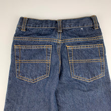 Load image into Gallery viewer, Girls Crazy 8, dark denim jeans, adjustable, inside leg: 46 cm, EUC, size 5,  