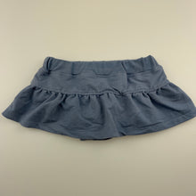Load image into Gallery viewer, Girls Tiny Little Wonders, blue skirt, built-in nappy cover, GUC, size 1,  
