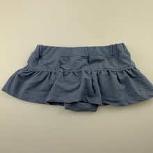 Load image into Gallery viewer, Girls Tiny Little Wonders, blue skirt, built-in nappy cover, GUC, size 1,  