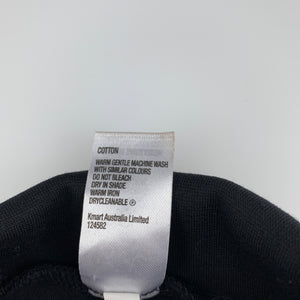 Girls H&T, black cotton roll neck top, EUC, size 6,  