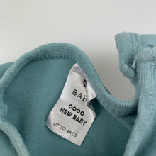 Load image into Gallery viewer, Boys Target, blue cotton bodysuit / romper, racing cars, GUC, size 0000,  