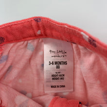 Load image into Gallery viewer, Girls Tiny Little Wonders, cotton t-shirt top, hearts, GUC, size 00,  