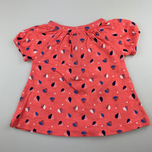 Load image into Gallery viewer, Girls Tiny Little Wonders, cotton t-shirt top, hearts, GUC, size 00,  