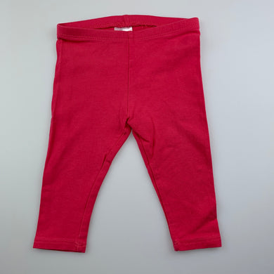 Girls Target, pink stretchy leggings, bottoms, GUC, size 00,  