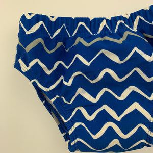 unisex Sprout, lined swim bottoms, GUC, size 0,  