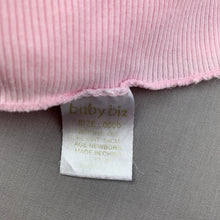 Load image into Gallery viewer, Girls Baby Biz, pink ribbed cotton singlet top, GUC, size 0000,  