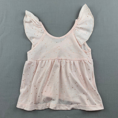 Girls Baby Baby, soft feel lightweight top, EUC, size 00,  