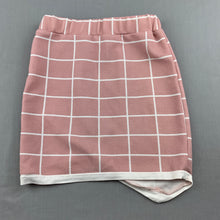 Load image into Gallery viewer, Girls Shein, pink lightweight skirt, elasticated, FUC, size 8,  