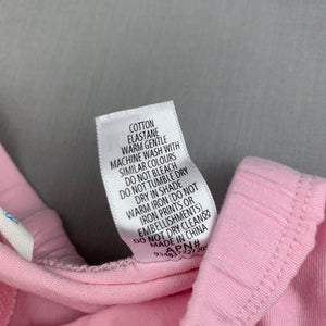 Girls Mix Baby, pink stretchy leggings / bottoms, GUC, size 00,  