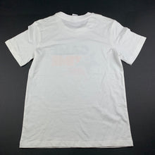 Load image into Gallery viewer, Boys Urban Supply, white cotton t-shirt / top, NBL, EUC, size 10,  