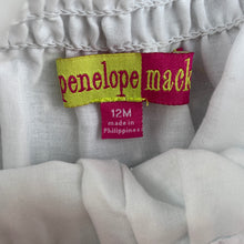Load image into Gallery viewer, Girls Penelope Mack, lined floral cotton summer dress, GUC, size 12 months, L: 39 cm
