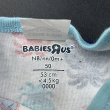 Load image into Gallery viewer, Boys Babies R Us, lightweight cotton bodysuit, romper, Octopus, EUC, size 0000,  