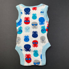 Load image into Gallery viewer, Boys Babies R Us, lightweight cotton bodysuit, romper, Octopus, EUC, size 0000,  
