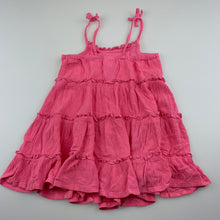 Load image into Gallery viewer, Girls Anko, pink casual summer dress, GUC, size 1, L: 45 cm