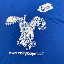 Load image into Gallery viewer, Boys Fruit of the Loom, cotton t-shirt / top, rolly toys, FUC, size 5-6,  