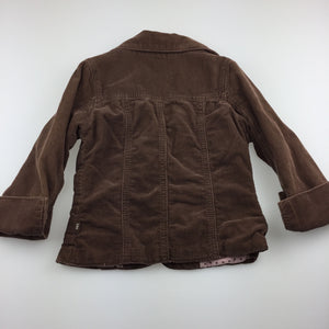 Girls Pumpkin Patch, cotton lined corduroy jacket / coat, GUC, size 5