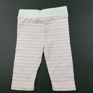 Girls Sprout, soft cotton leggings / bottoms, EUC, size 000,  
