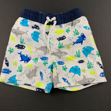 Load image into Gallery viewer, Boys Babies R Us, lined lightweight board shorts, elasticated, FUC, size 1,  