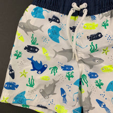 Load image into Gallery viewer, Boys Babies R Us, lined lightweight board shorts, elasticated, FUC, size 1,  