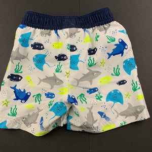 Boys Babies R Us, lined lightweight board shorts, elasticated, FUC, size 1,  