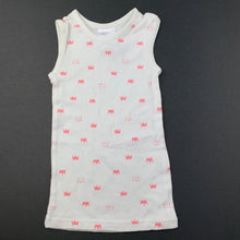 Load image into Gallery viewer, Girls Target, cotton singlet top, EUC, size 0000,  