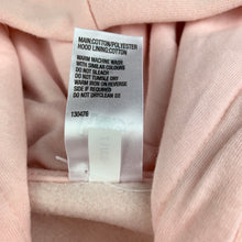 Load image into Gallery viewer, Girls H&amp;T, pink fleece lined cropped pocho sweater, EUC, size 7,  