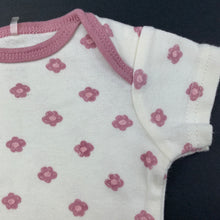Load image into Gallery viewer, Girls Sandy &amp; Simon, floral cotton bodysuit, romper, GUC, size 00,  