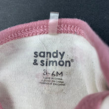 Load image into Gallery viewer, Girls Sandy &amp; Simon, floral cotton bodysuit, romper, GUC, size 00,  