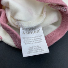 Load image into Gallery viewer, Girls Sandy &amp; Simon, floral cotton bodysuit, romper, GUC, size 00,  