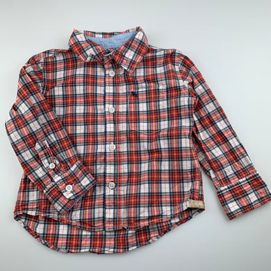 Boys H&M, lightweight cotton long sleeve shirt, GUC, size 2,  