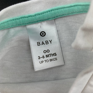Boys Target, cotton t-shirt / top, crocodile, EUC, size 00,  