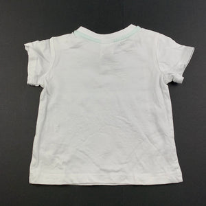 Boys Target, cotton t-shirt / top, crocodile, EUC, size 00,  