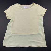 Load image into Gallery viewer, Girls Witchery, lemon lightweight short sleeve top, FUC, size 8,  
