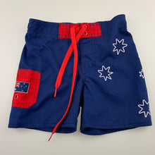 Load image into Gallery viewer, Boys ASC, lightweight board shorts, elasticated, Australia, GUC, size 0,  